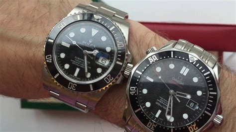 omega seamaster 300m vs submariner|rolex seamaster watch.